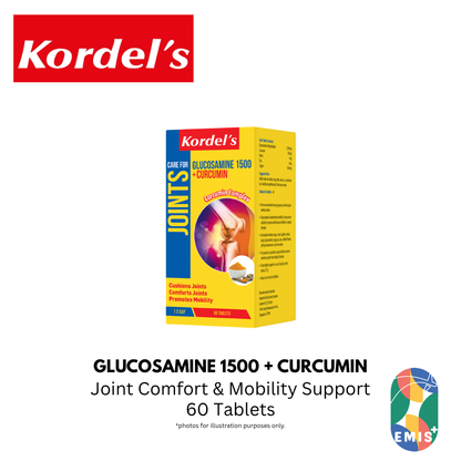 KORDEL’S GLUCOSAMINE 1500 + CURCUMIN
