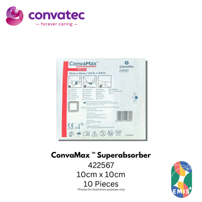 ConvaMax™ 超级吸收剂 10cm x 10cm [每盒]