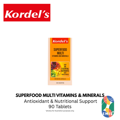 KORDEL’S SUPERFOOD MULTI VITAMINS AND MINERALS