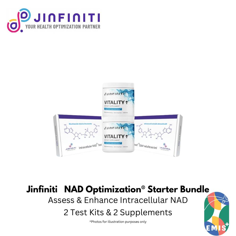 NAD+ Optimization Starter Kit - Cellular Health Supplement by Jinfiniti