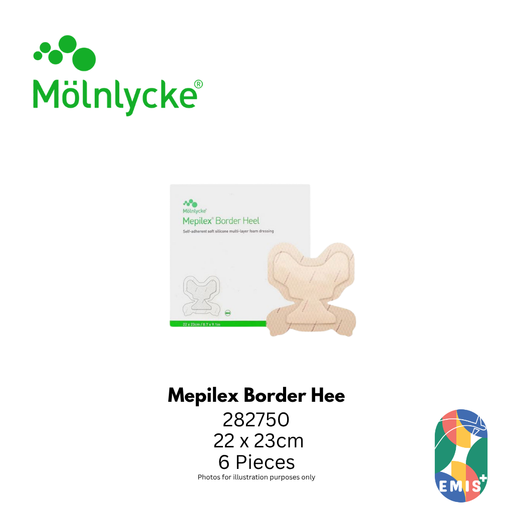 Mepilex Border Heel 22 x 23cm