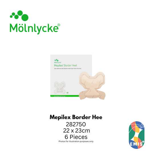 Mepilex Border Heel 22 x 23cm