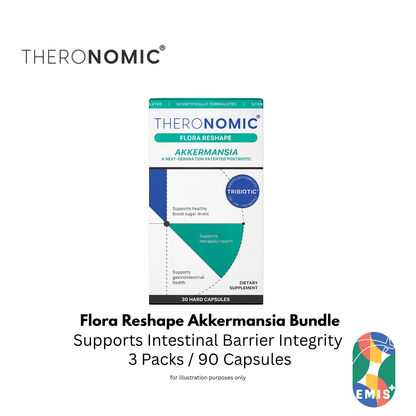 Bundle Sales Theronomic Flora Reshape Akkermansia Buy 3 Packs Get Free Gift