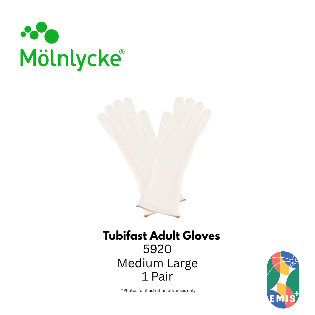 Molnlycke Tubifast Gloves Adult Medium Large 1s 5920