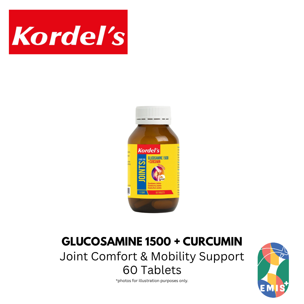 KORDEL’S GLUCOSAMINE 1500 + CURCUMIN