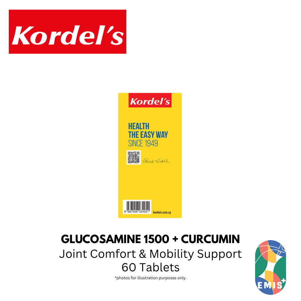 KORDEL’S GLUCOSAMINE 1500 + CURCUMIN