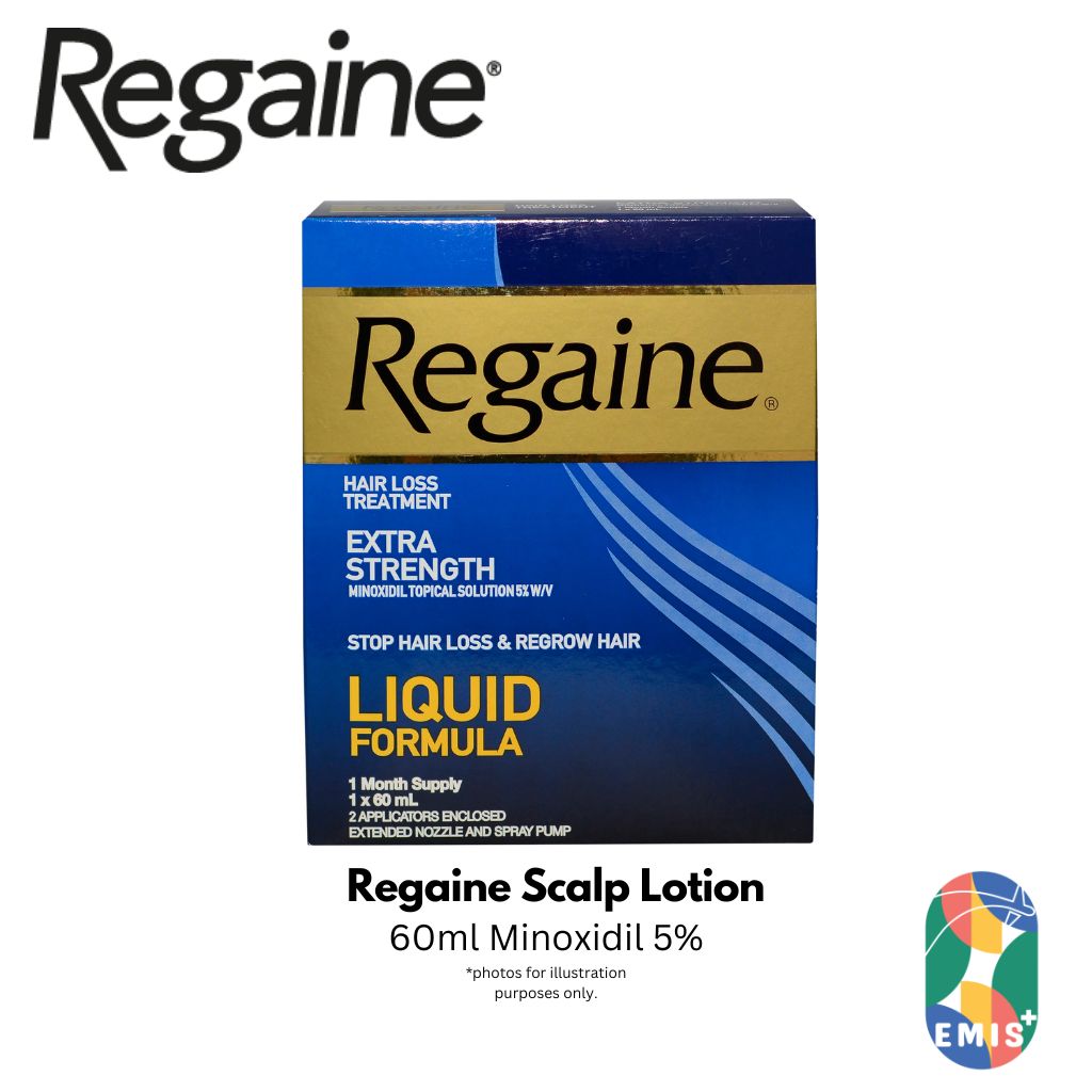 Regaine 5% Minoxidil Topical Solution 60ml | Hair Growth Cycle Education | EMIS+