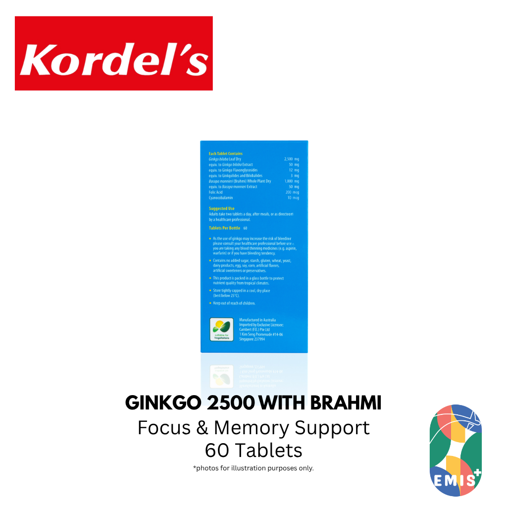 KORDEL’S GINKGO 2500 WITH BRAHMI
