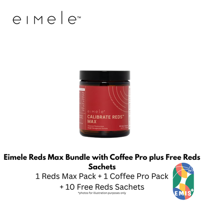 Eimele Reds Max Bundle with Coffee Pro plus Free Reds Sachets