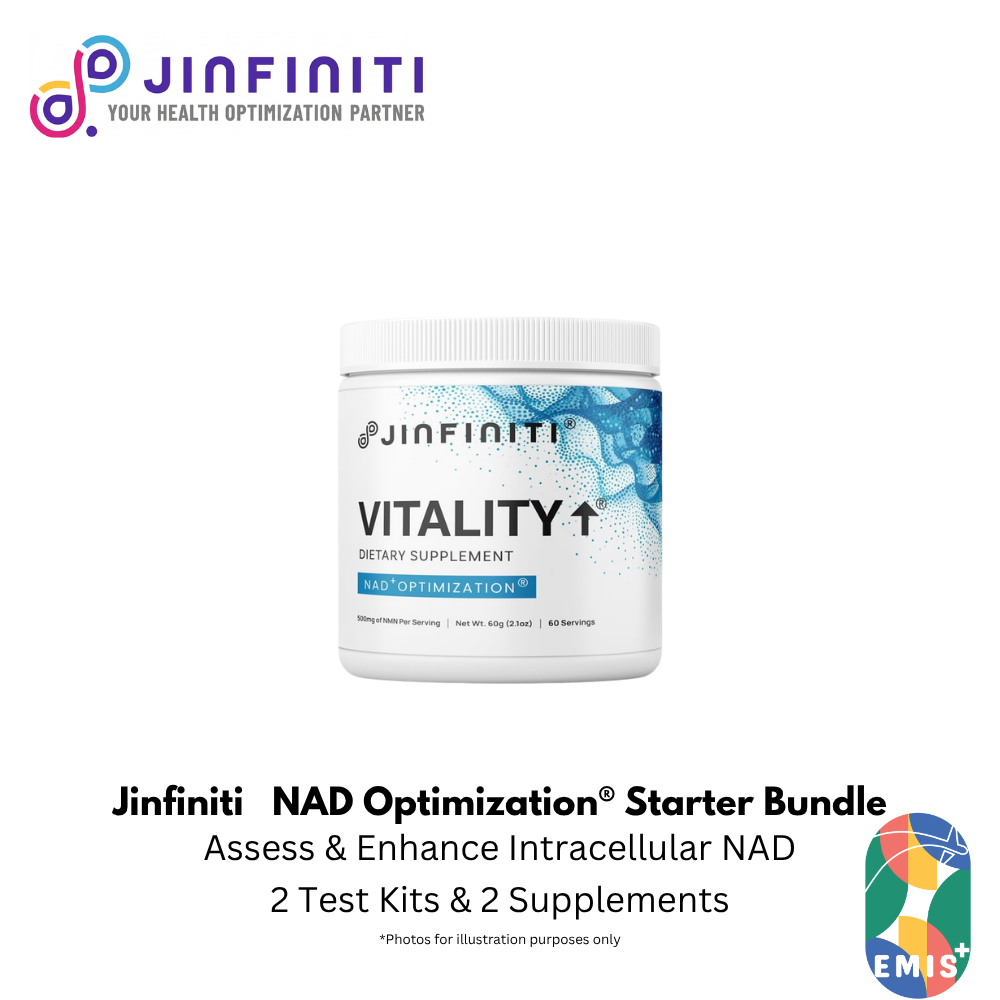 NAD+ Optimization Starter Kit - Cellular Health Supplement by Jinfiniti