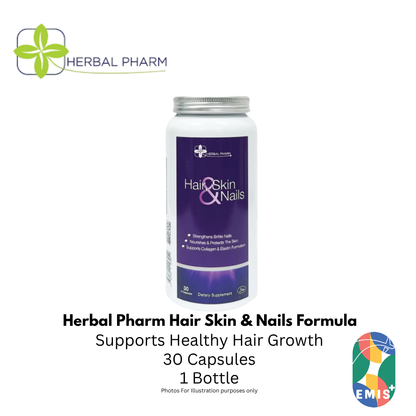 Herbal Pharm: Hair, Skin & Nails - Radiant Beauty from Within (30 V-Capsules)