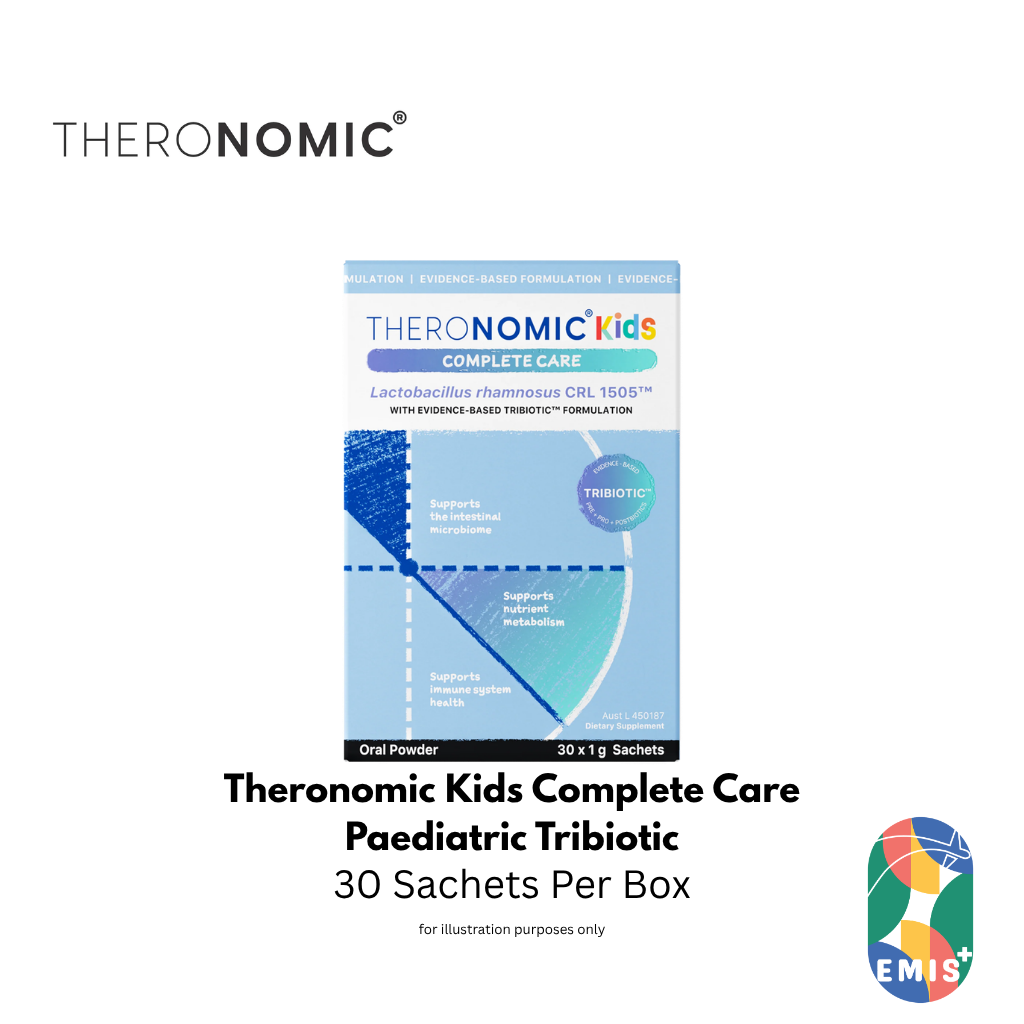 Theronomic Kids Complete Care 30 Sachets per Box Daily Gut and Immune Support for Children