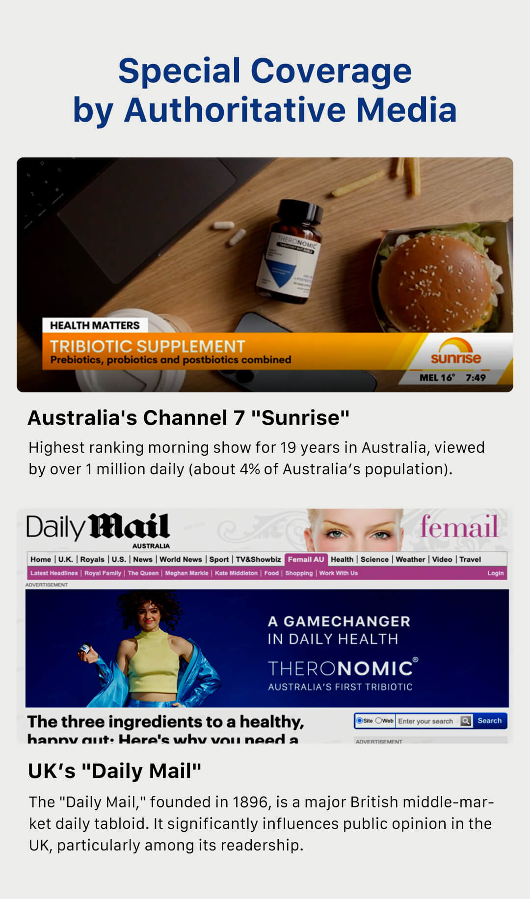 【Member Upgrade】Theronomic Tribiotic Gut Shield 30 capsules*8 bottles Free SGD9 voucher pack