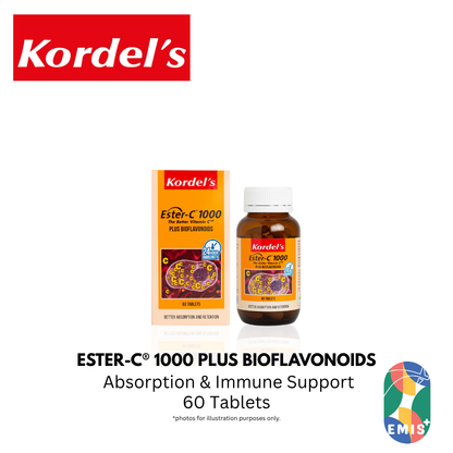 KORDEL’S ESTER-C® 1000 PLUS BIOFLAVONOIDS