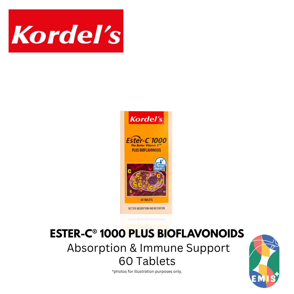 KORDEL’S ESTER-C® 1000 PLUS BIOFLAVONOIDS