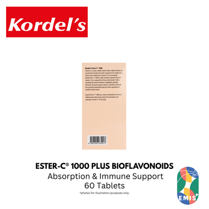 KORDEL’S ESTER-C® 1000 PLUS BIOFLAVONOIDS