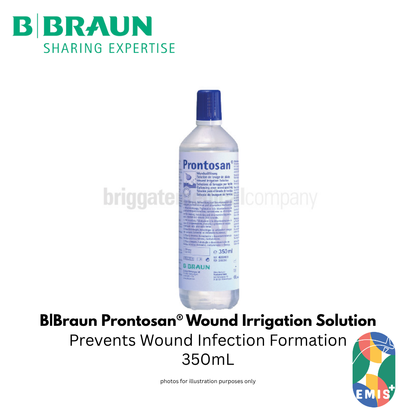 Bbraun Prontosan Advanced Antimicrobial Wound Irrigation Solution 350ml Bottle
