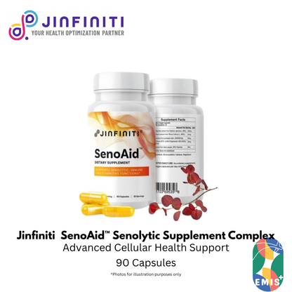 SenoAid™ Senolytic Supplement Complex - Advanced Cellular Health Support