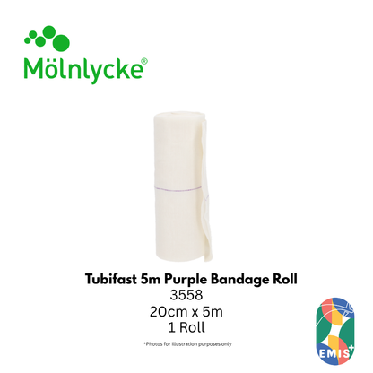 Molnlycke Tubifast Purple 5m 1s 3558