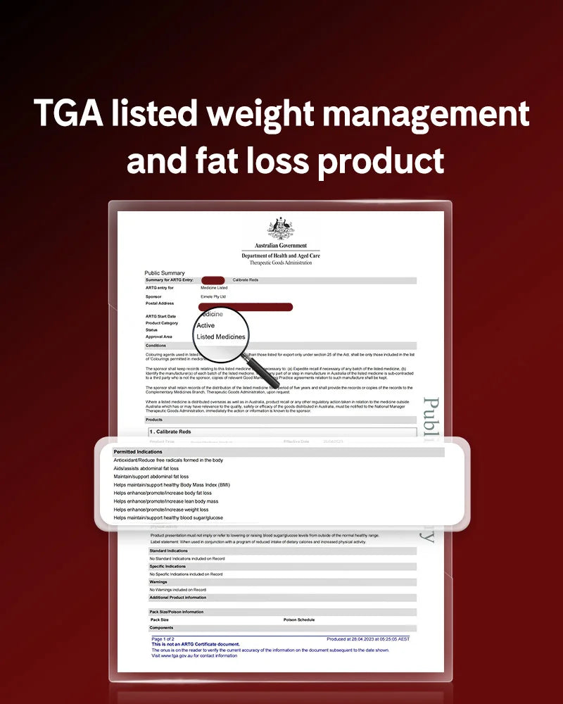 eimele Calibrate Reds 30 sachets*3 packs Free Reds*10 sachets