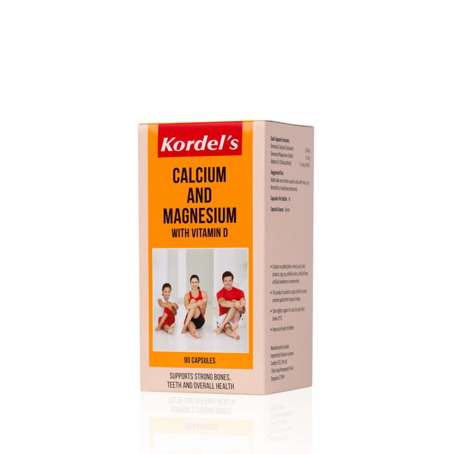 KORDEL’S CALCIUM & MAGNESIUM WITH VITAMIN D