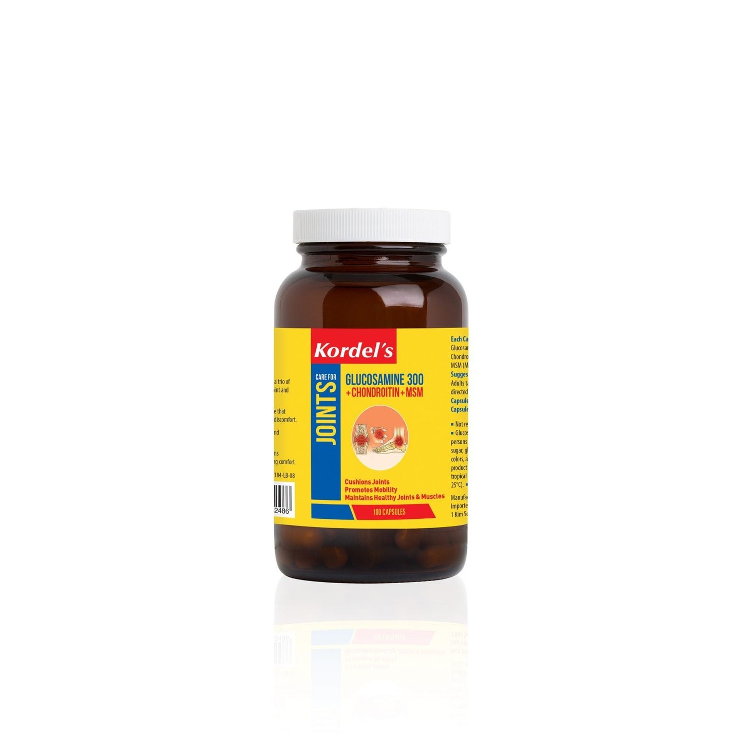 KORDEL’S GLUCOSAMINE 300 + CHONDROITIN + MSM