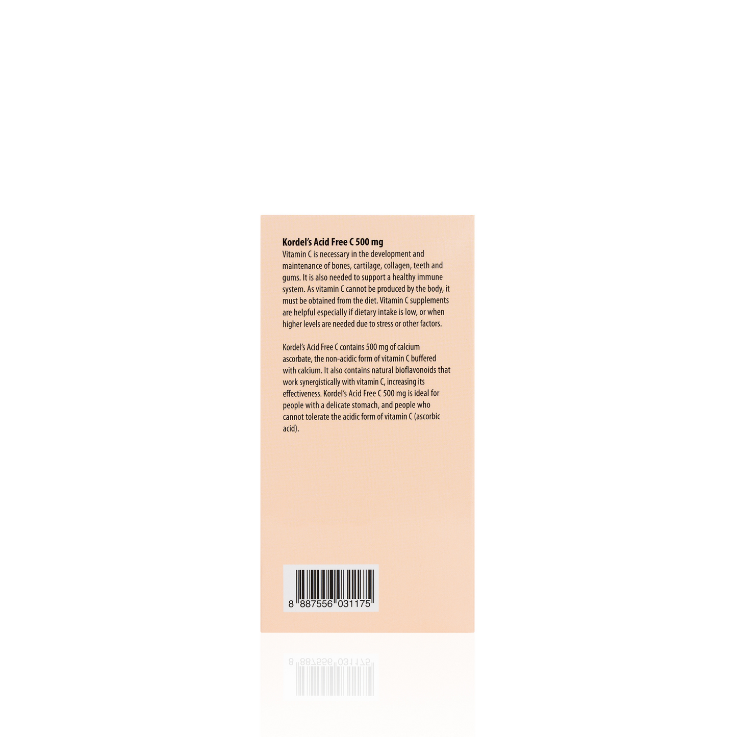 KORDEL’S ACID FREE C 500 mg ENHANCED WITH BIOFLAVONOIDS