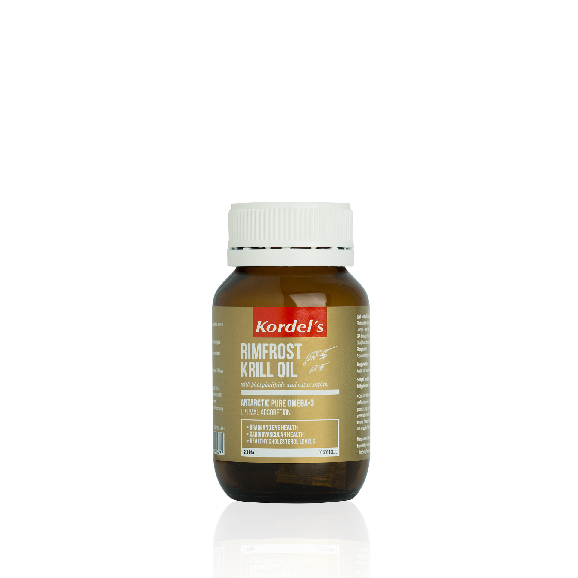 KORDEL’S RIMFROST KRILL OIL 500 mg