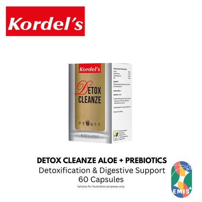 KORDEL’S DETOX CLEANZE ALOE + PREBIOTICS