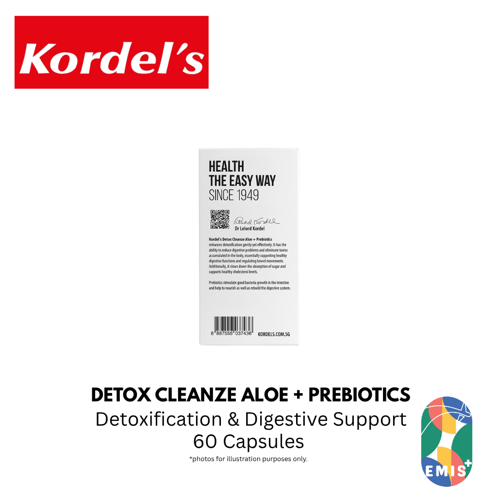 KORDEL’S DETOX CLEANZE ALOE + PREBIOTICS