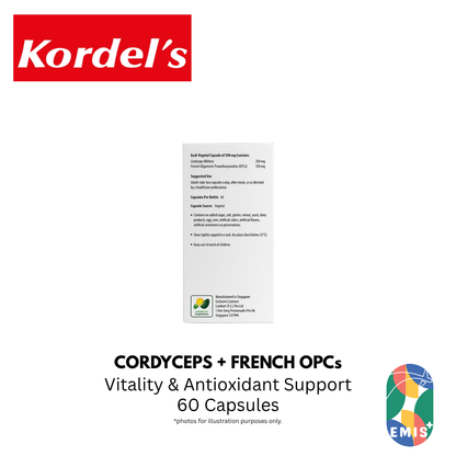 KORDEL’S CORDYCEPS + FRENCH OPCs