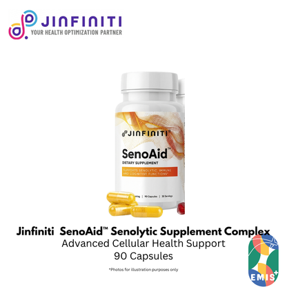 SenoAid™ Senolytic Supplement Complex - Advanced Cellular Health Support
