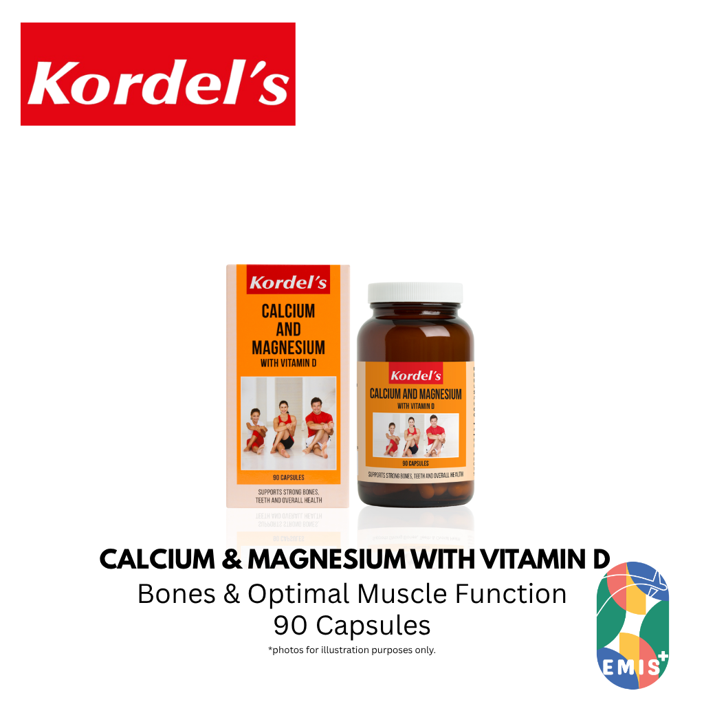 KORDEL’S CALCIUM & MAGNESIUM WITH VITAMIN D