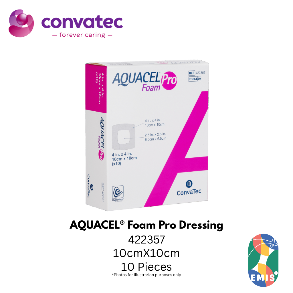 Convatec Aquacel Foam Pro Dressing 10 x 10cm [422357]