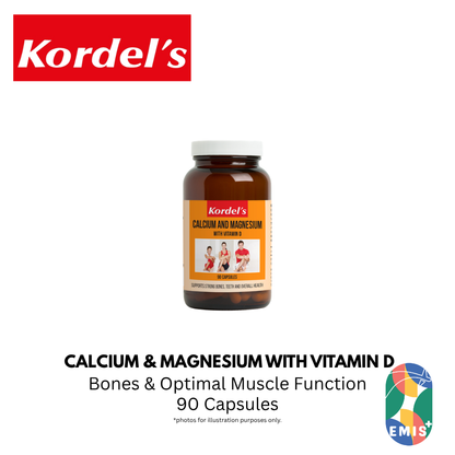 KORDEL’S CALCIUM & MAGNESIUM WITH VITAMIN D