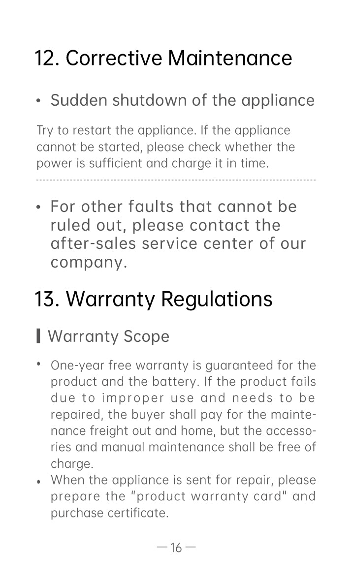AiYiSheng AYS-083 Stone Needle Massage Appliance 3rd Gen official English manual page 18