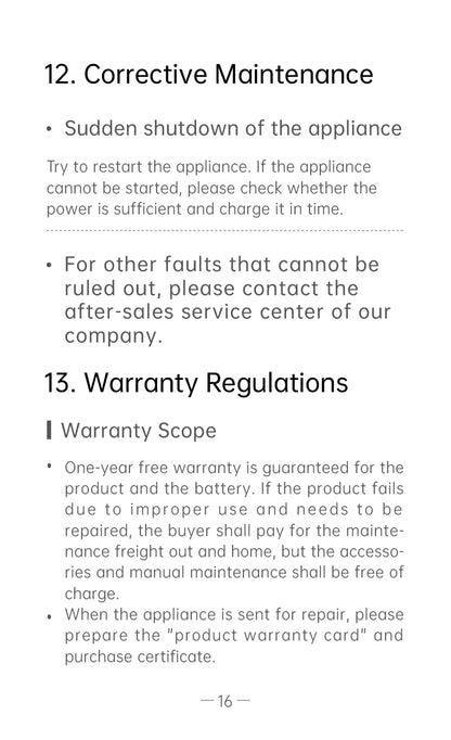 AiYiSheng AYS-083 Stone Needle Massage Appliance 3rd Gen official English manual page 18