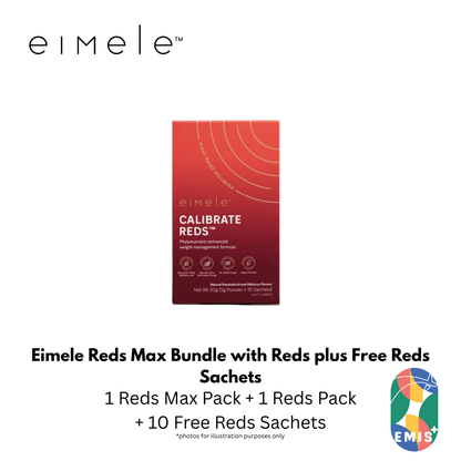 Eimele Reds Max Bundle with Reds plus Free Reds Sachets