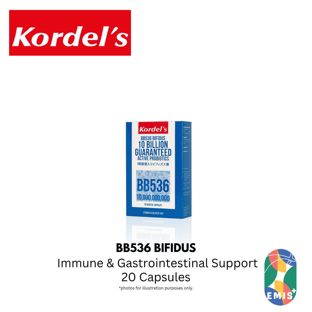 KORDEL’S BB536 BIFIDUS 10 BILLION ACTIVE PROBIOTICS