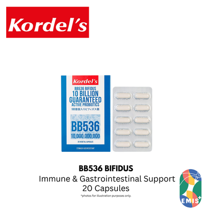 KORDEL’S BB536 BIFIDUS 10 BILLION ACTIVE PROBIOTICS