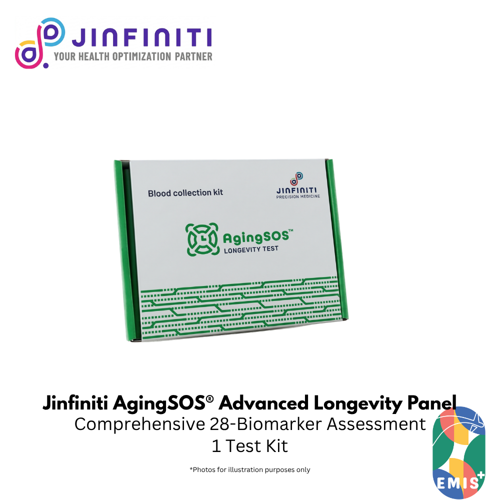 AgingSOS® Advanced Longevity Panel - CLIA-Certified Health Test Kit