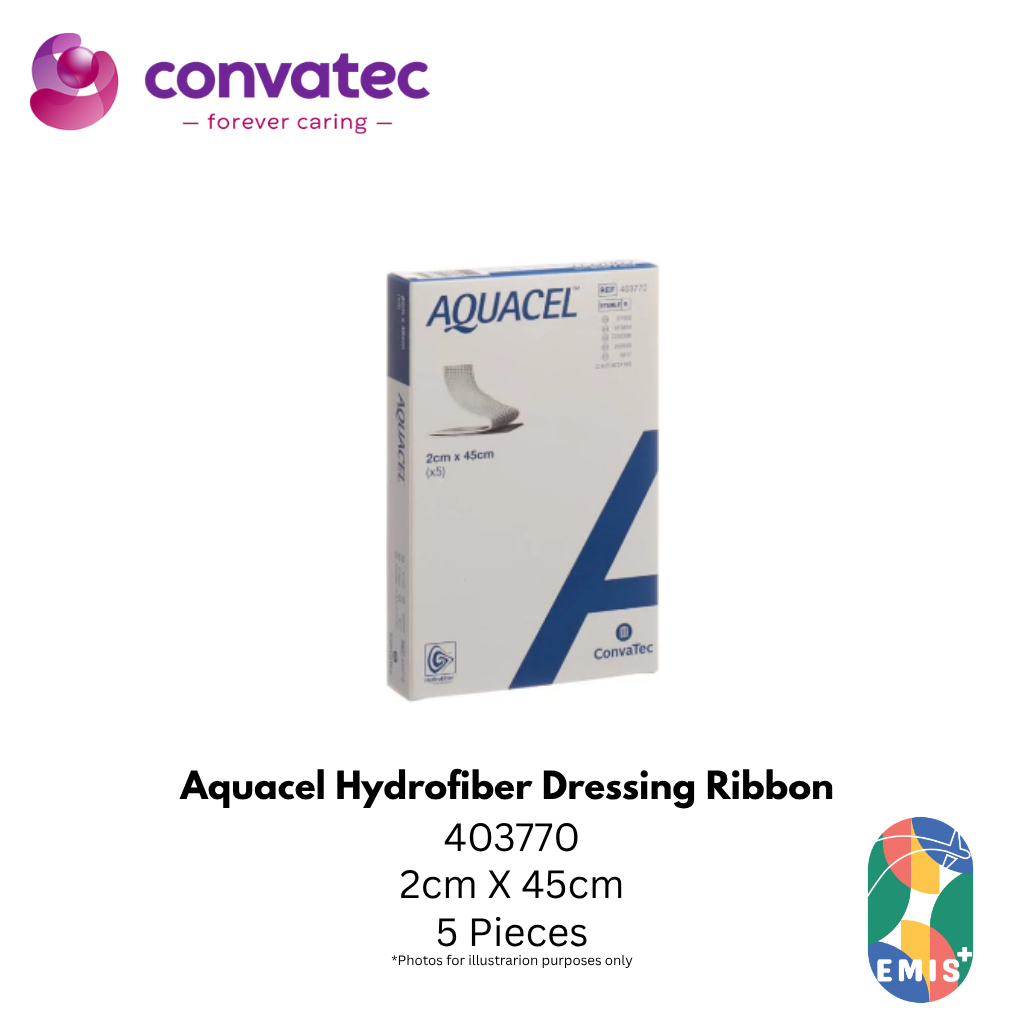 Convatec Aquacel Hydrofiber Dressing Ribbon with Strengthening Fiber [403770]