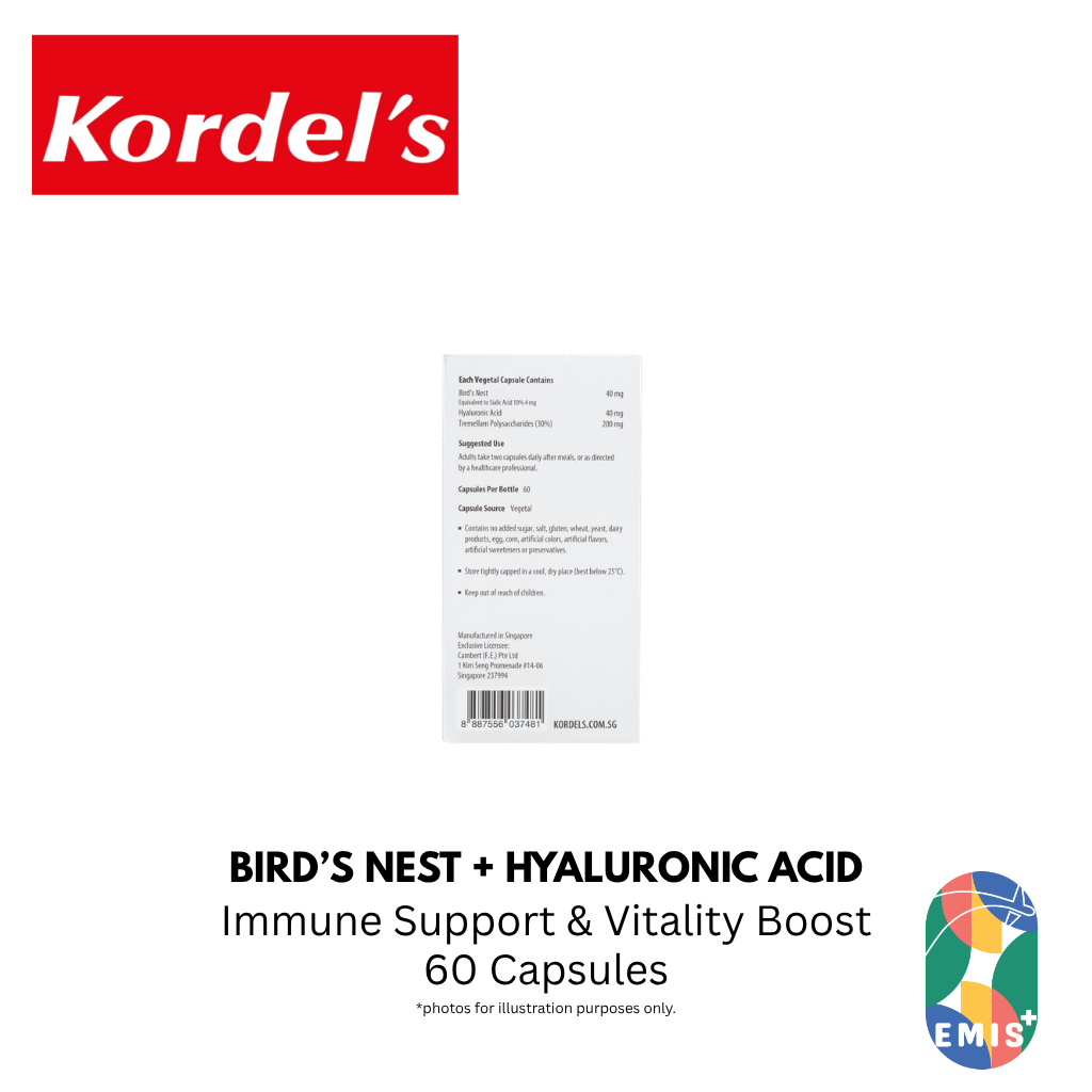 KORDEL’S BIRD’S NEST + HYALURONIC ACID