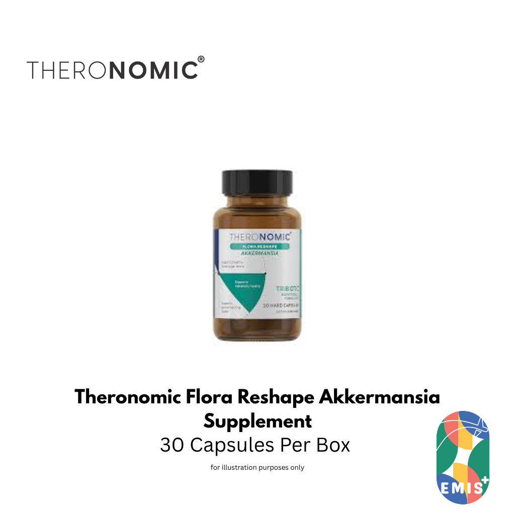 Theronomic Flora Reshape Akkermansia 30 Capsules Gut and Metabolic Wellness Support