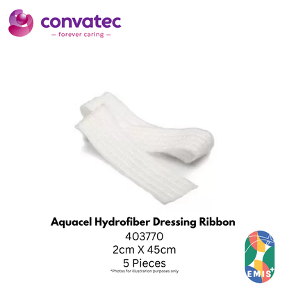 Convatec Aquacel Hydrofiber Dressing Ribbon with Strengthening Fiber [403770]