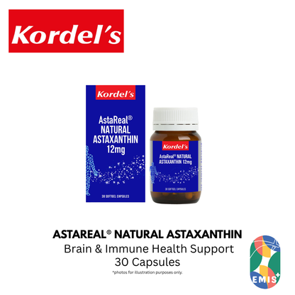 KORDEL’S ASTAREAL® NATURAL ASTAXANTHIN 12 mg