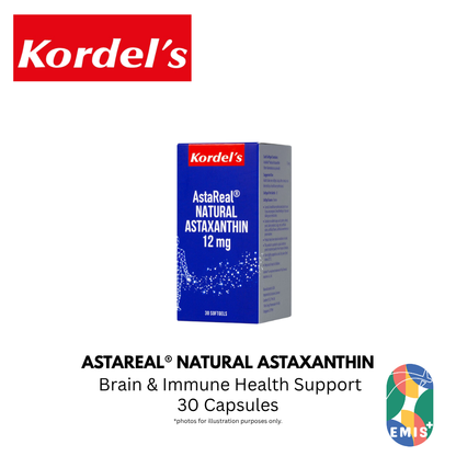 KORDEL’S ASTAREAL® NATURAL ASTAXANTHIN 12 mg