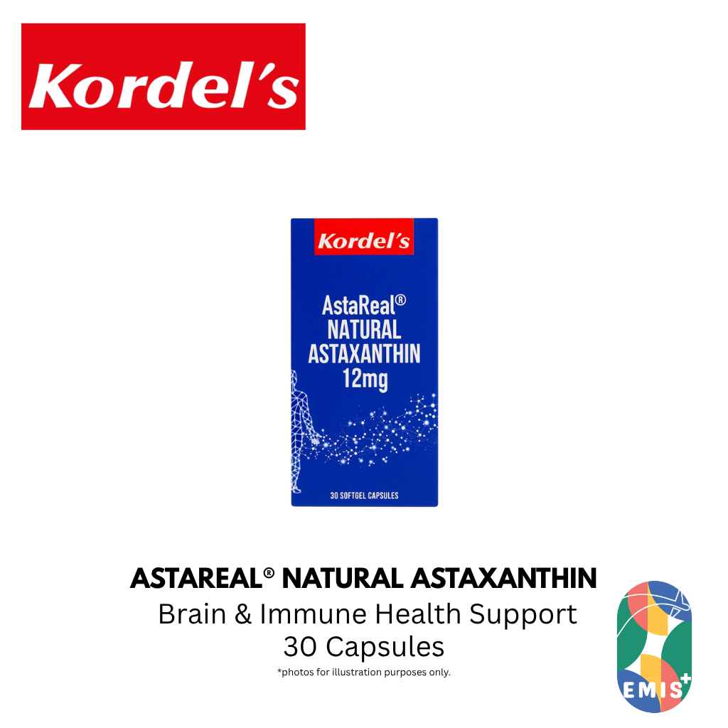 KORDEL’S ASTAREAL® NATURAL ASTAXANTHIN 12 mg