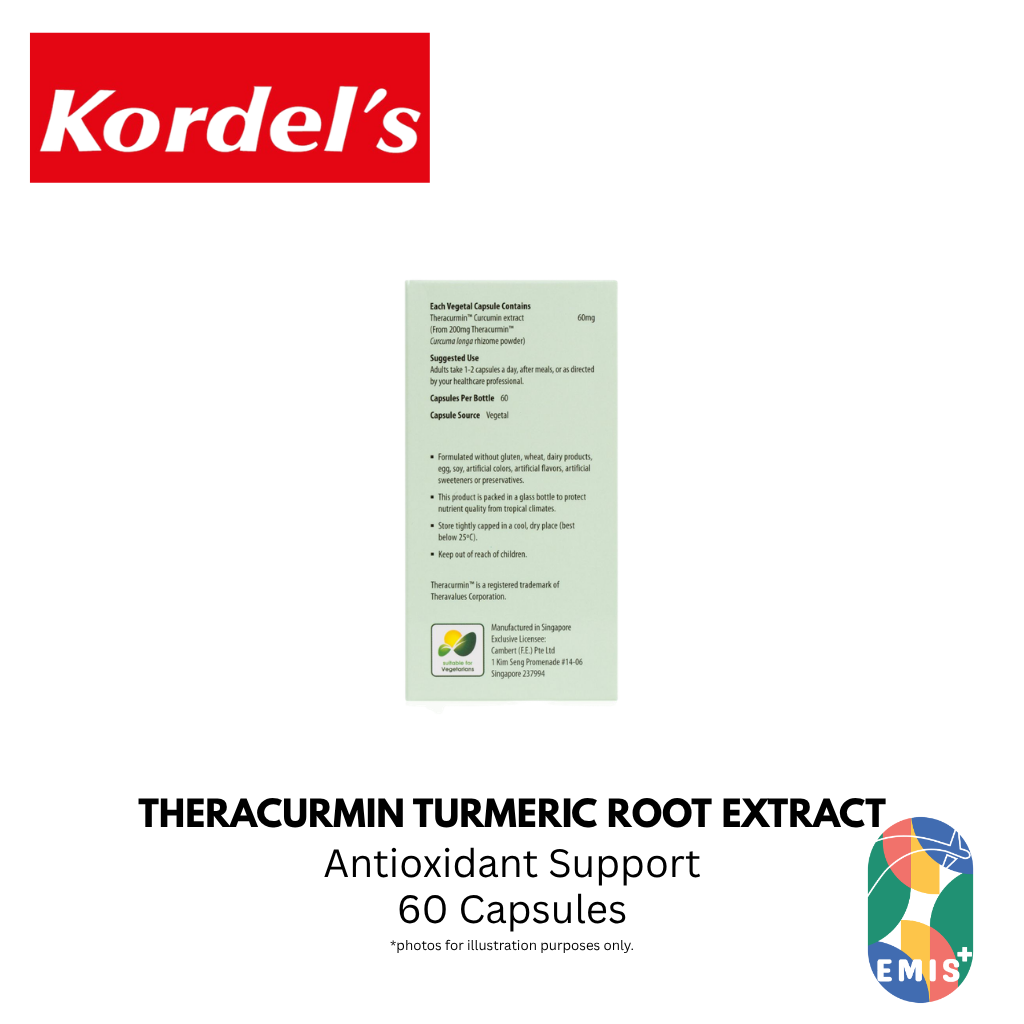 KORDEL’S THERACURMIN™ TURMERIC ROOT EXTRACT