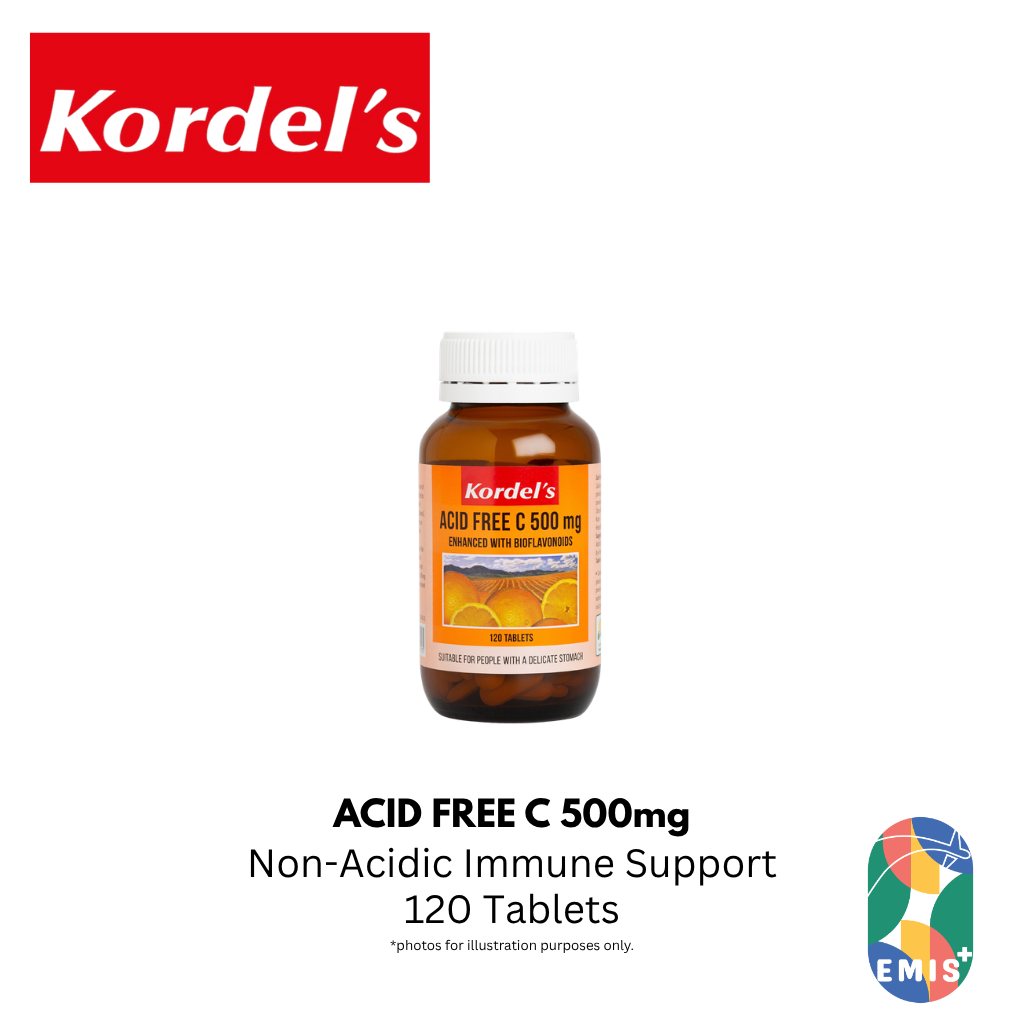 KORDEL’S ACID FREE C 500 mg ENHANCED WITH BIOFLAVONOIDS